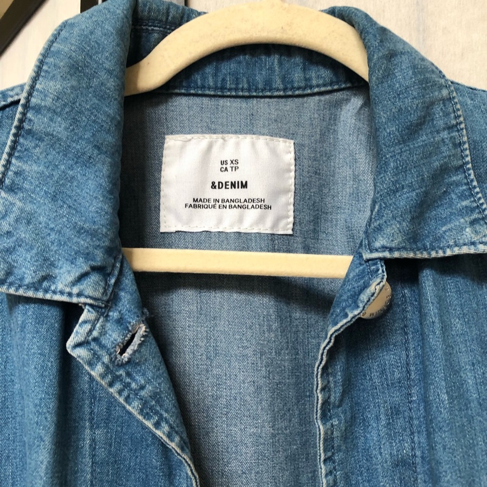 Madewell blue Jean utility jacket - Picture 5 of 6